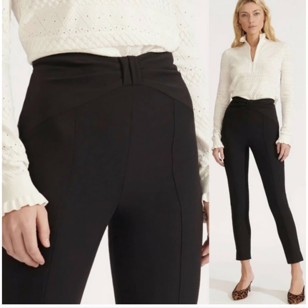 Veronica Beard Black Ankle Pants